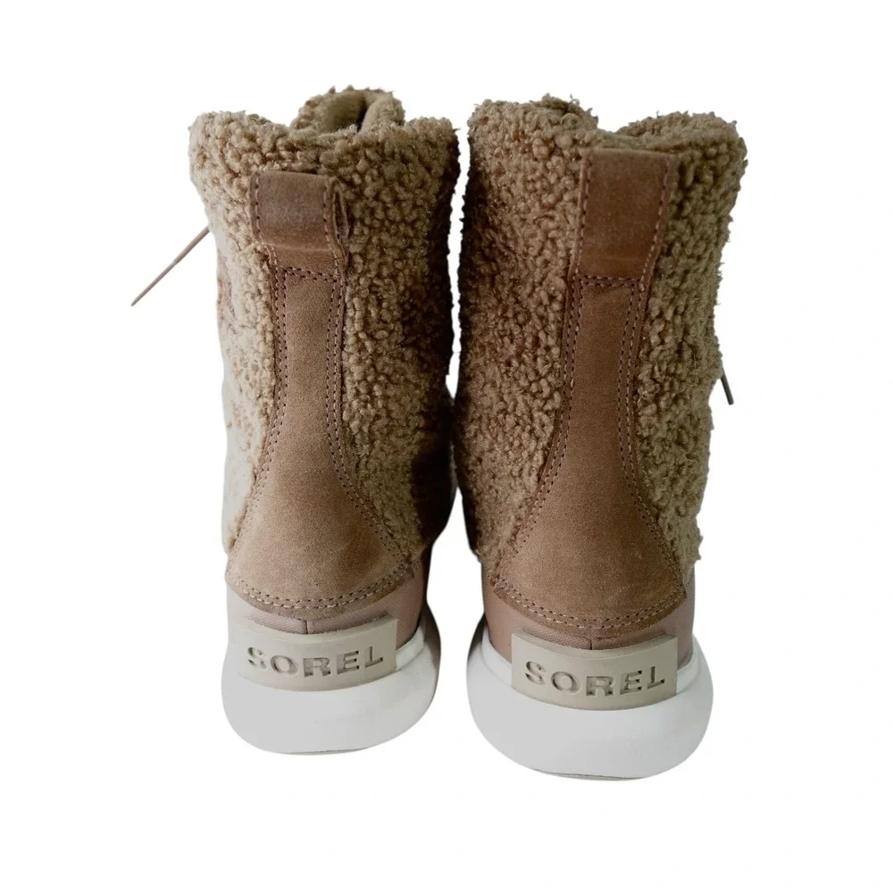 Sorel Explorer II Joan Cozy Boots Womens Size 11 Faux Fur NL4455-257 Winter